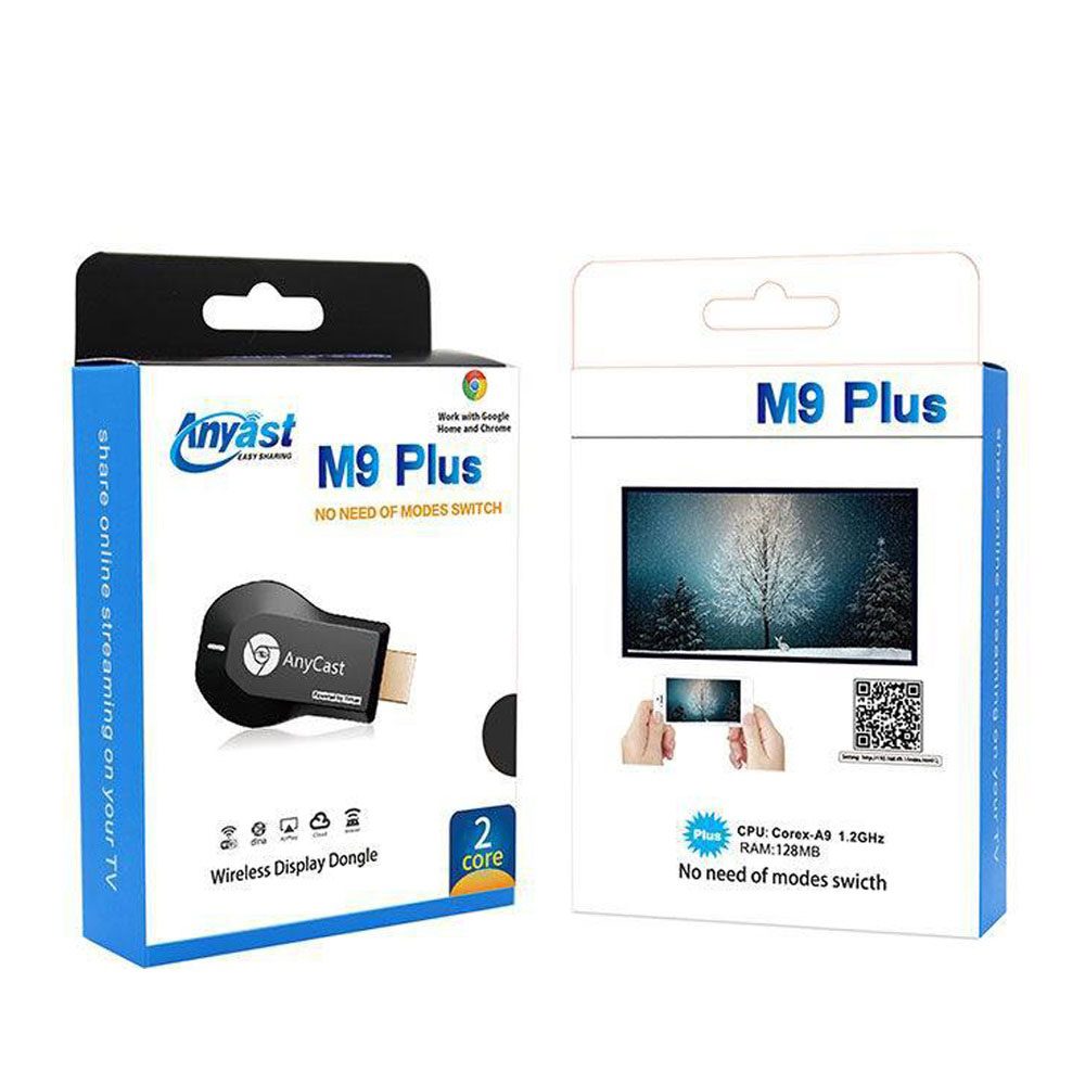 AnyCast M9 Plus 2Core 1080P Hdmi WiFi Display TV Dongle cpu 8268 AnyCast M9 Plus 2Core 1080P Hdmi WiFi Display TV Dongle cpu 8268